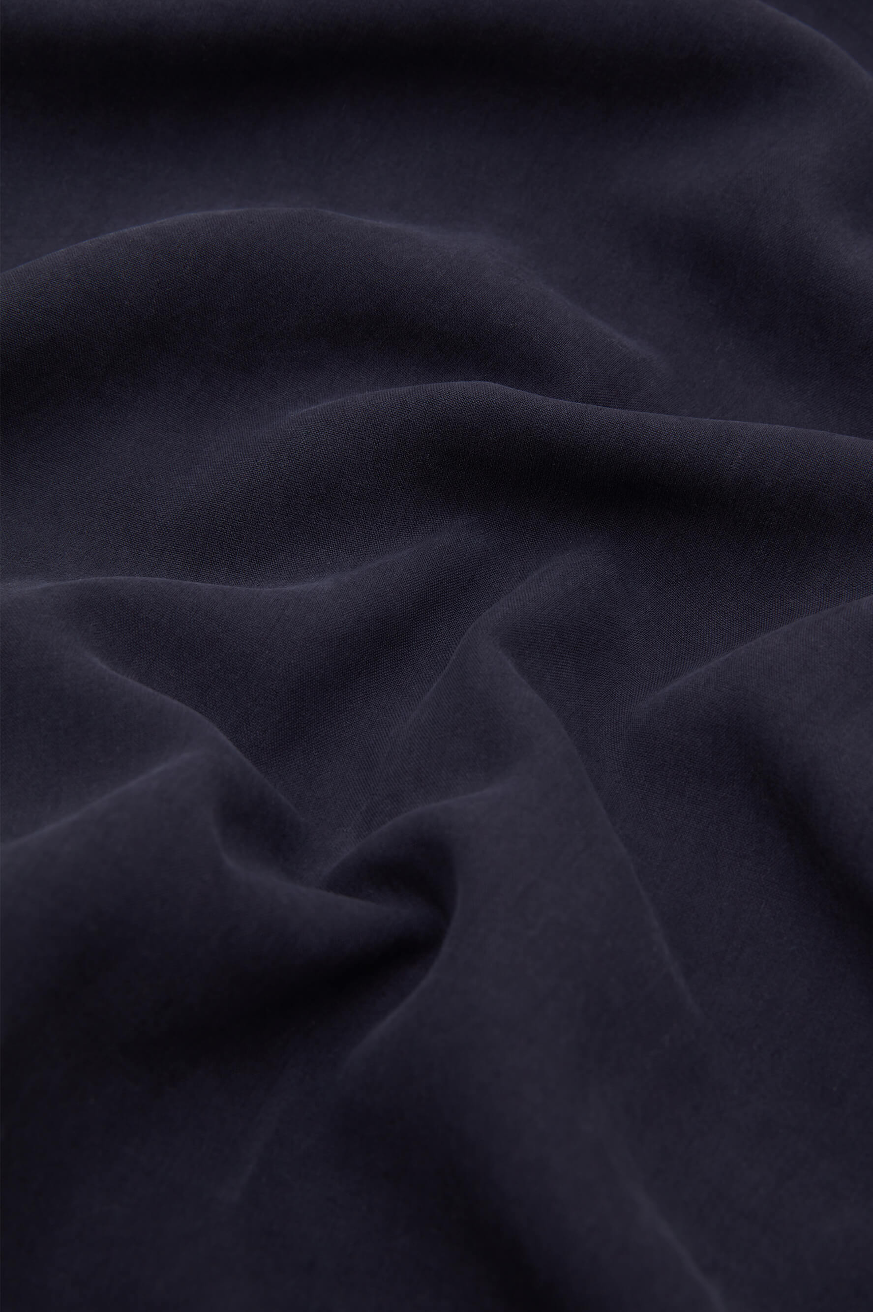 Bacall Navy Pajamas in Silk Satin