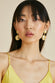 Venus Yellow Slip Dress in Sandwashed Silk