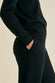 Carmel Berlin Black Tracksuit in Silk-Cashmere