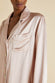 Coco Oyster Ivory Pyjamas in Silk Satin