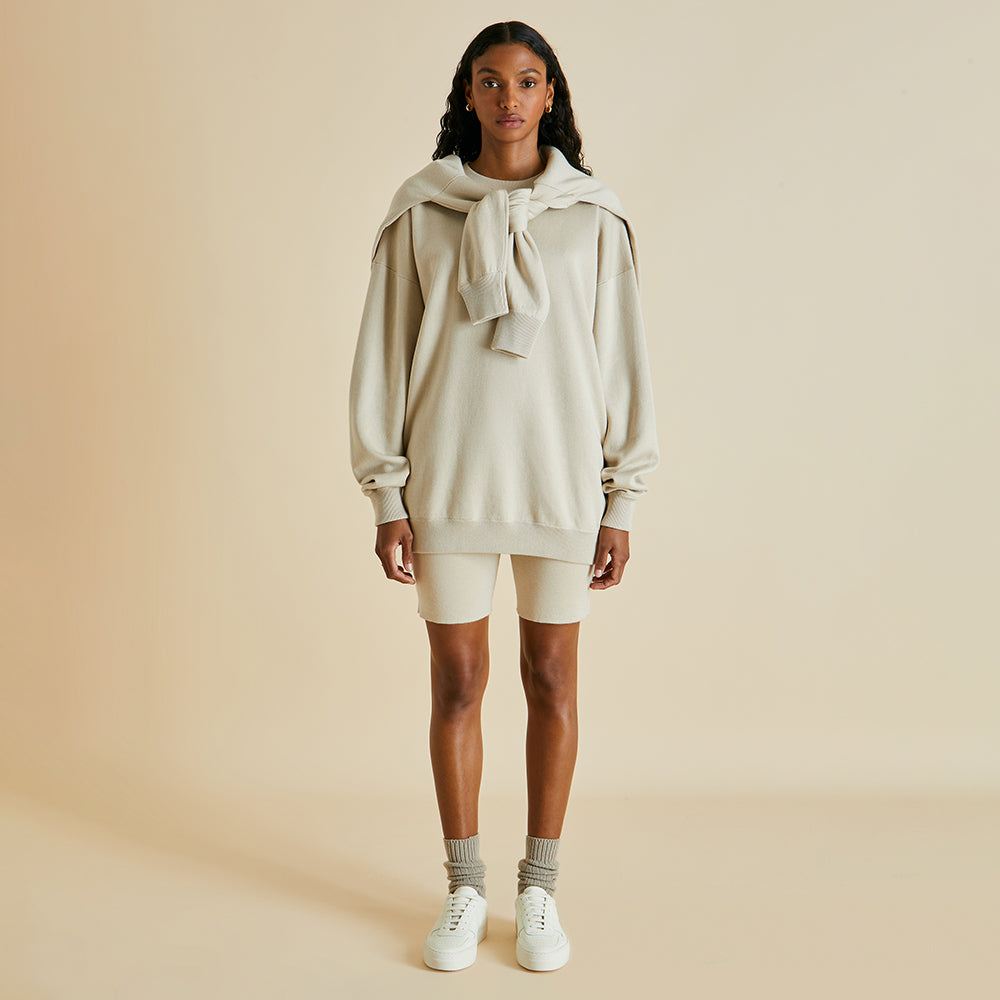 Zara beige online tracksuit