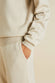 Gia Kasbah Cream Tracksuit in Silk-Cashmere