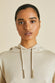 Gia Kasbah Cream Tracksuit in Silk-Cashmere