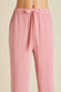 Fifi Pink Pyjamas in Silk Crêpe de Chine