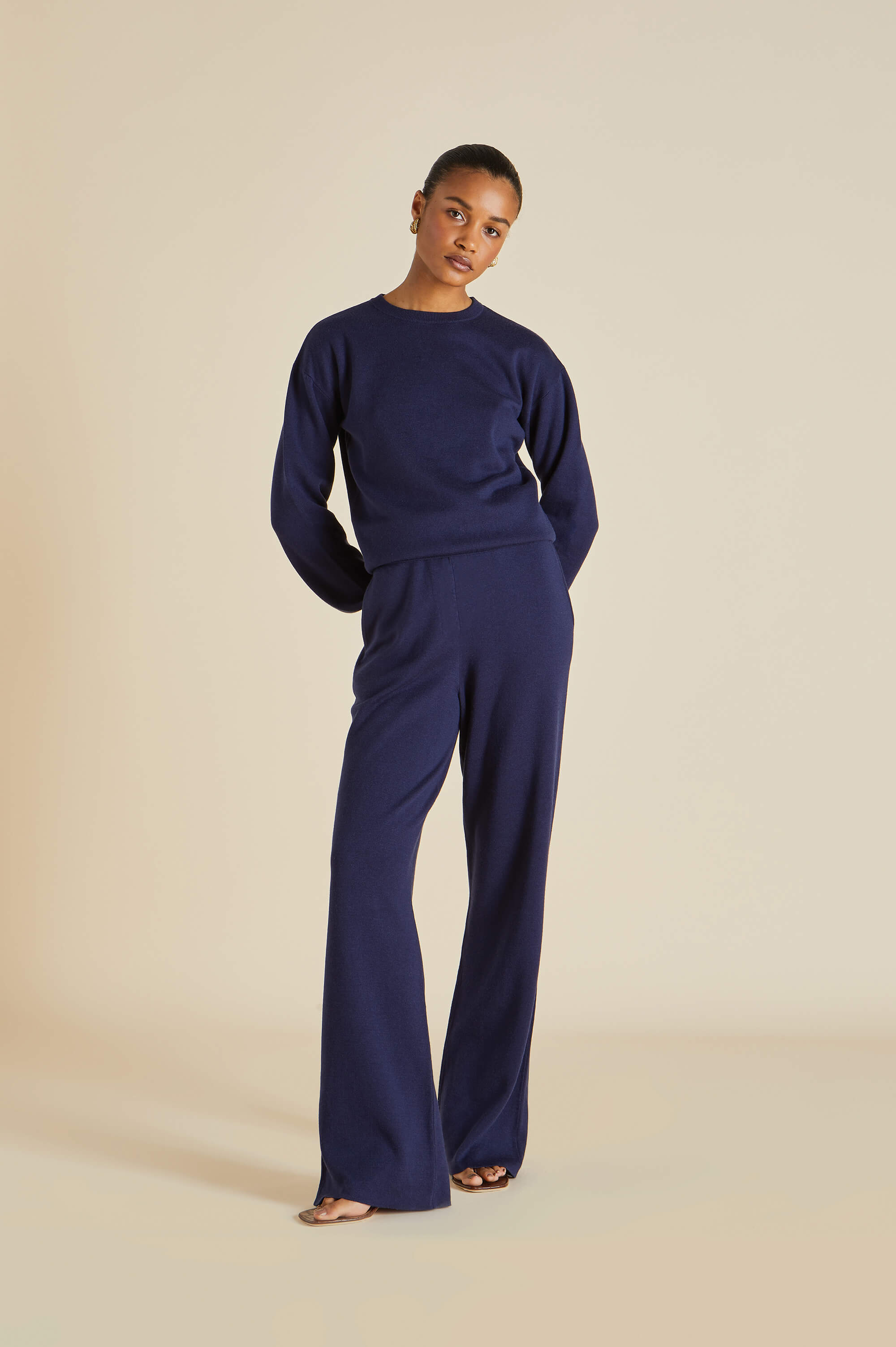 carmel paris tracksuit in silk-cashmere