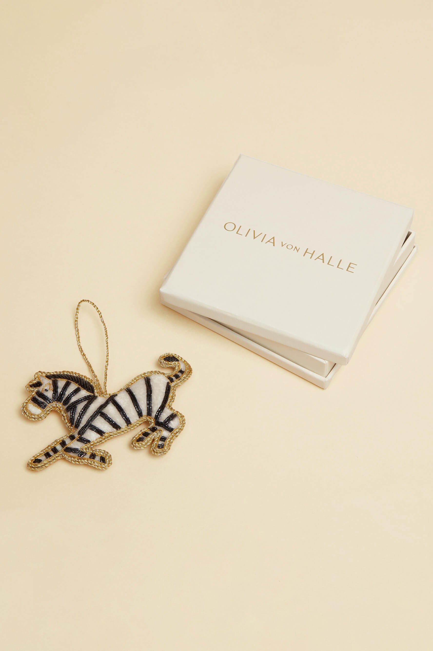 Zebra Christmas Decoration
