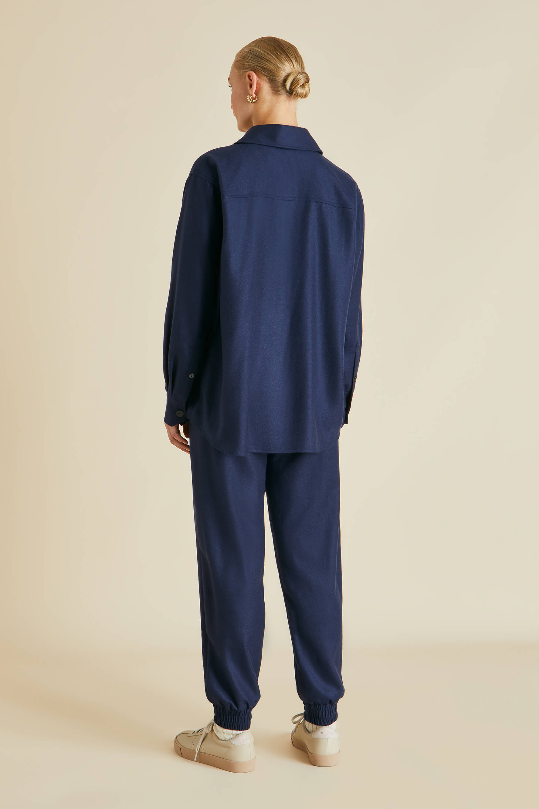 Radziwill Osaka Navy Tracksuit in Cashmere