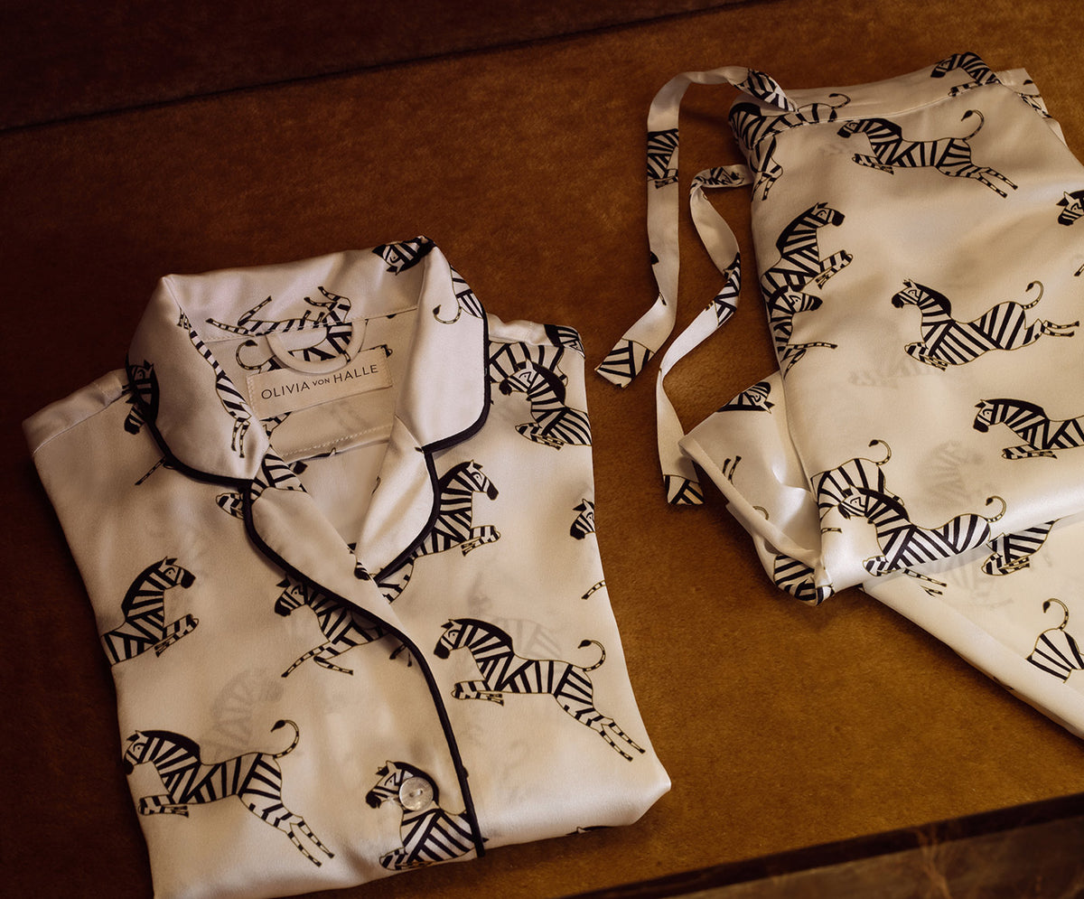 Luxury Matching Family Pyjamas - Christmas gifting by Olivia von Halle