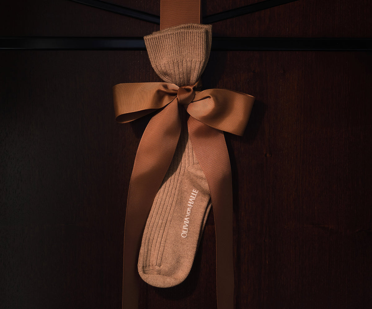 Luxury Stocking Fillers by Olivia von Halle - Silk Eye Masks and Cashmere Socks