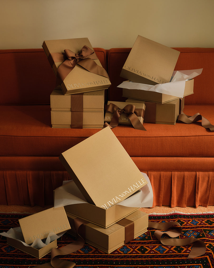 Enjoy free shipping with Oilivia von Halle and complimentary Christmas gift wrapping