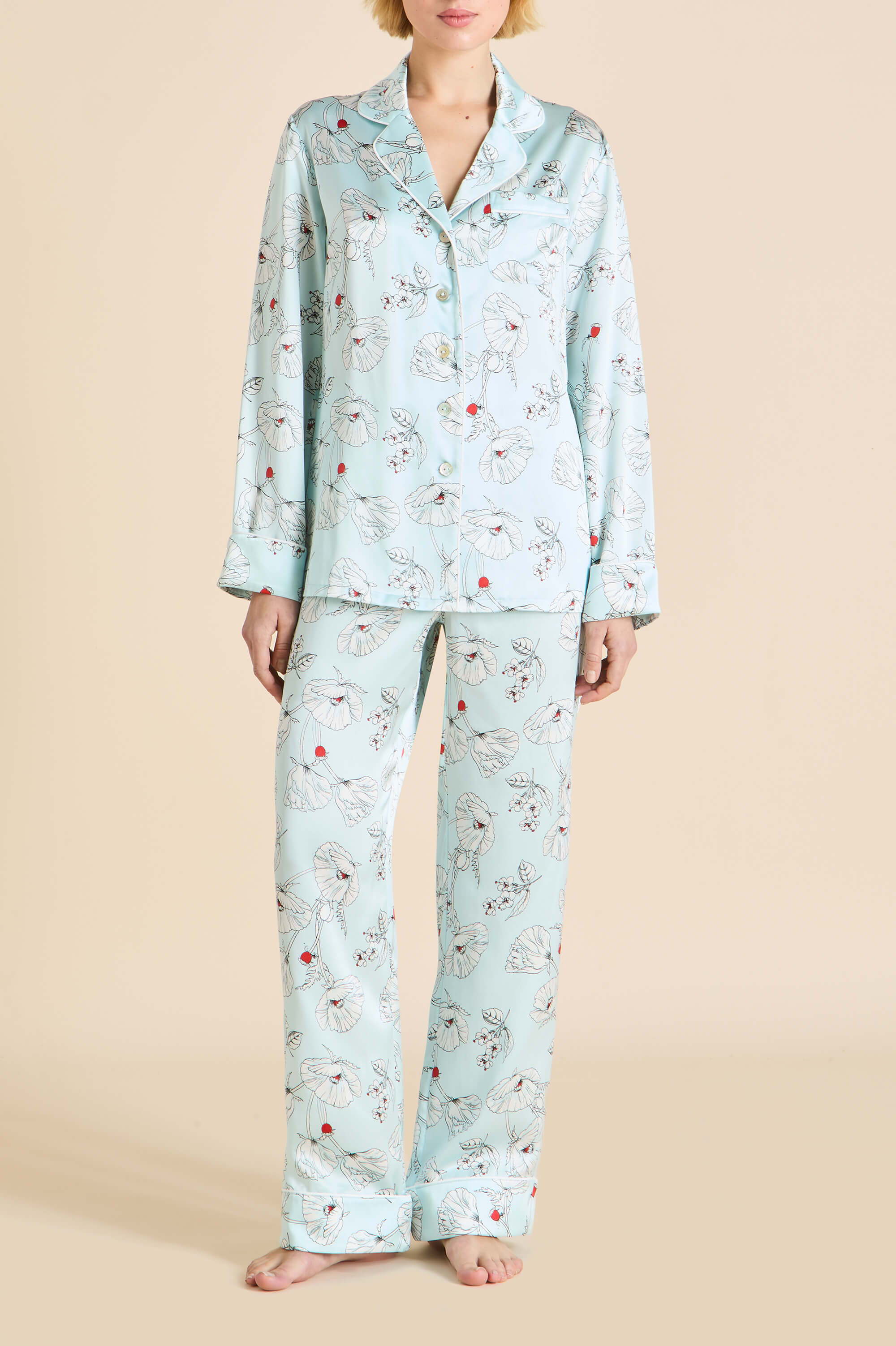 Olivia von Halle, brand website product image