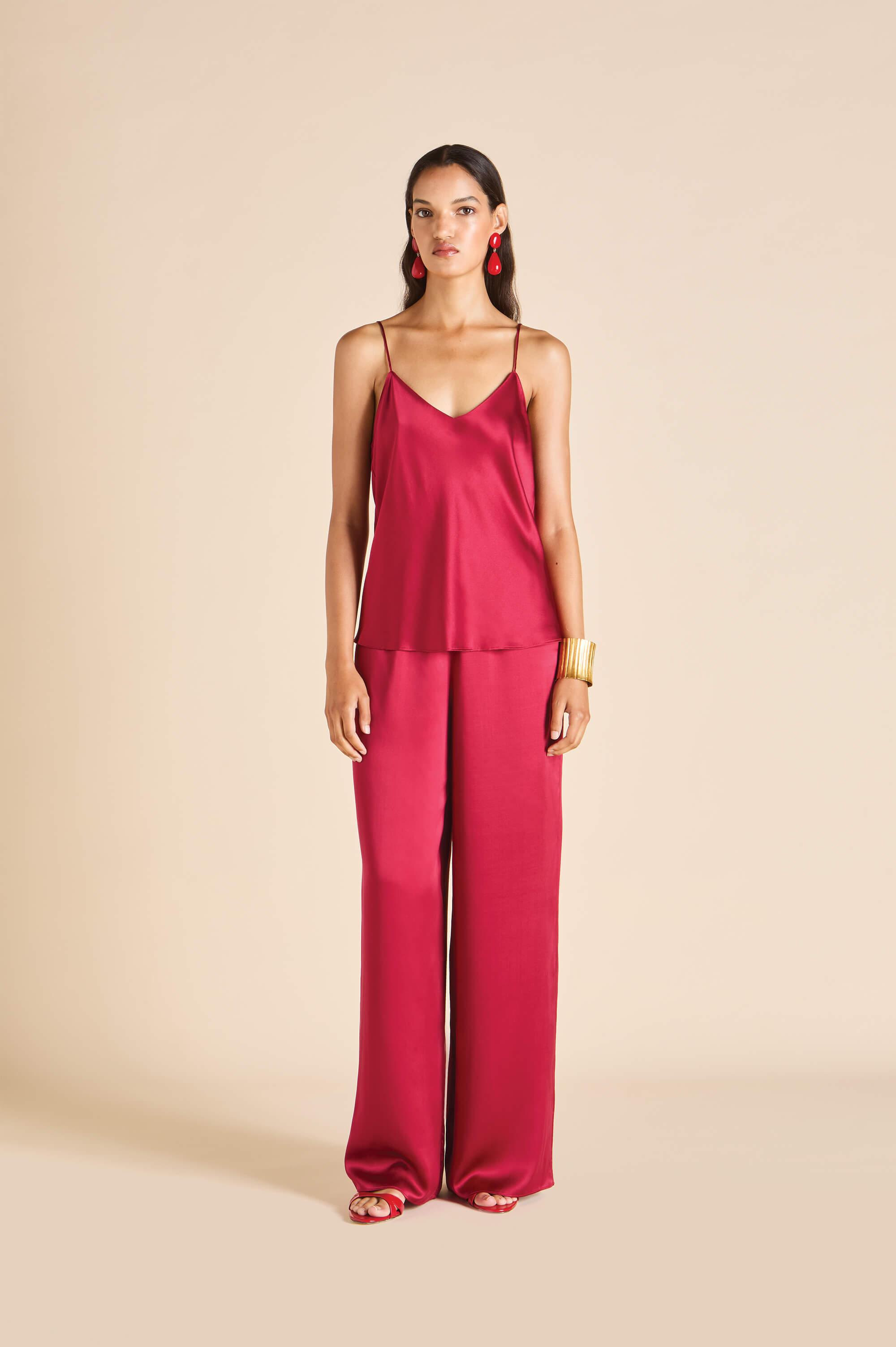 オリビアボンヘール　シルク　パジャマ　OLIVIA VON HALLE Olivia von Halle | Luxury Silk Nightwear