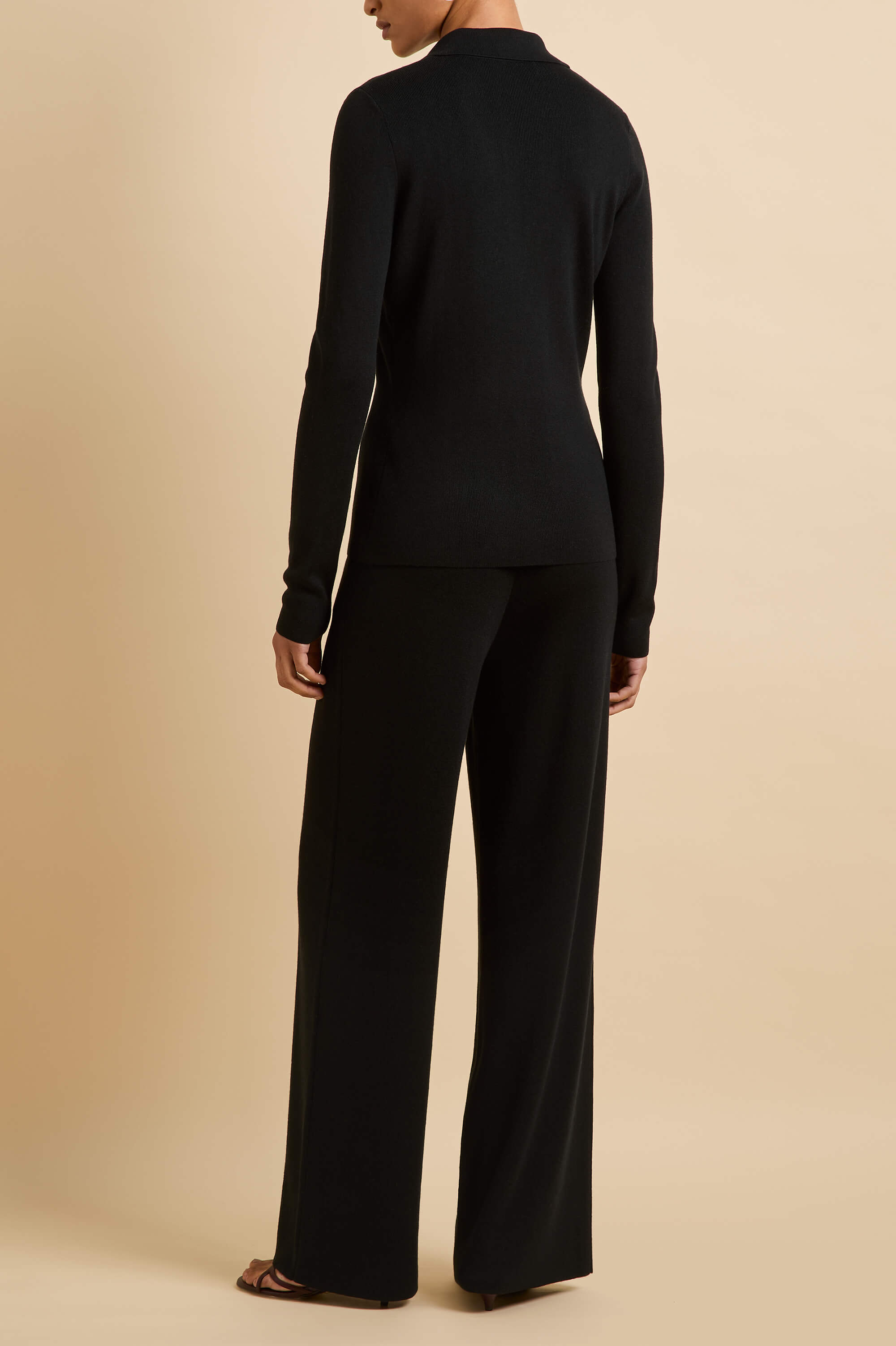 Dree Berlin Black Knitwear in Silk-Cashmere