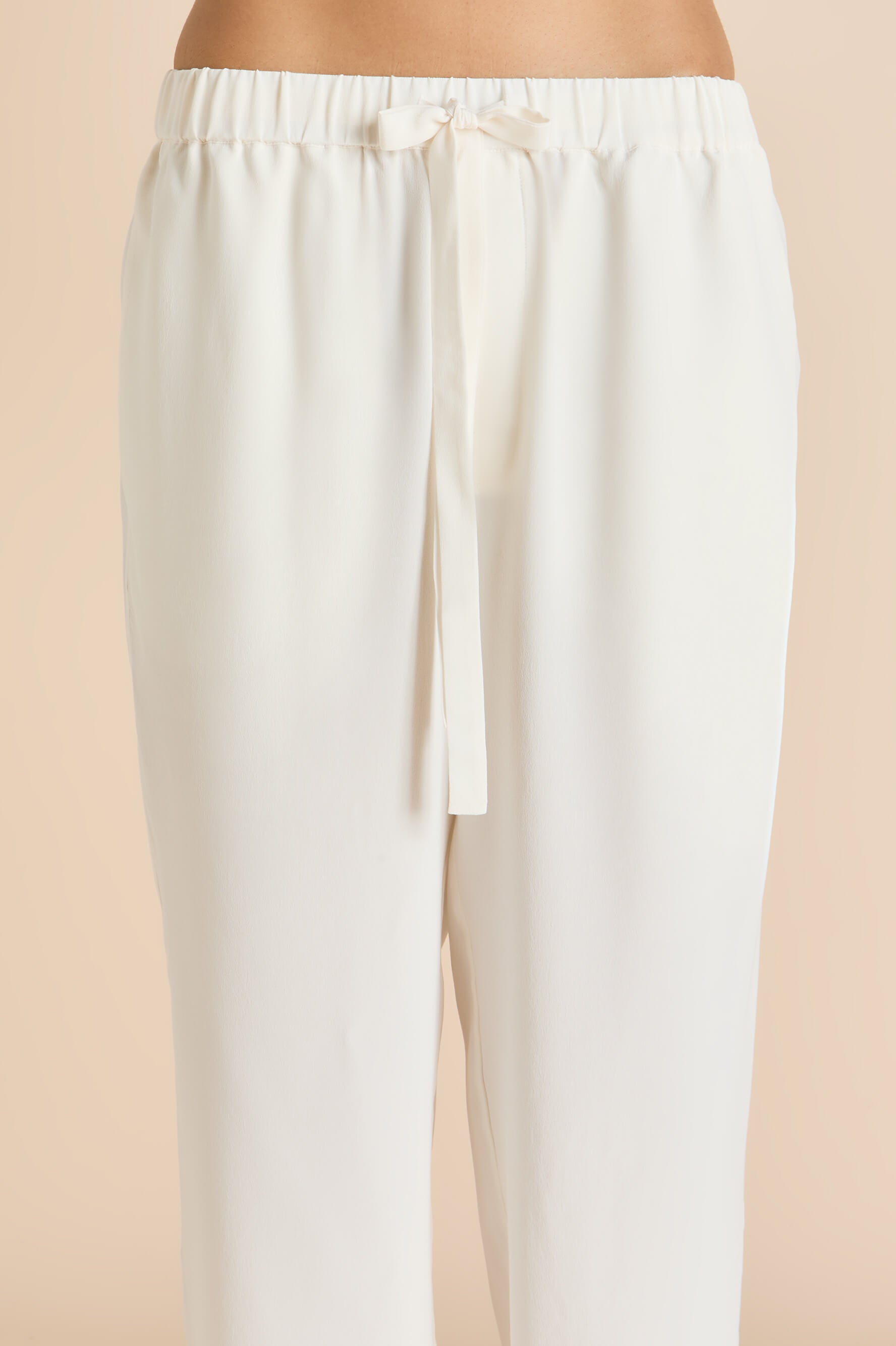 Fifi Ivory Pyjamas in Silk Crêpe de Chine