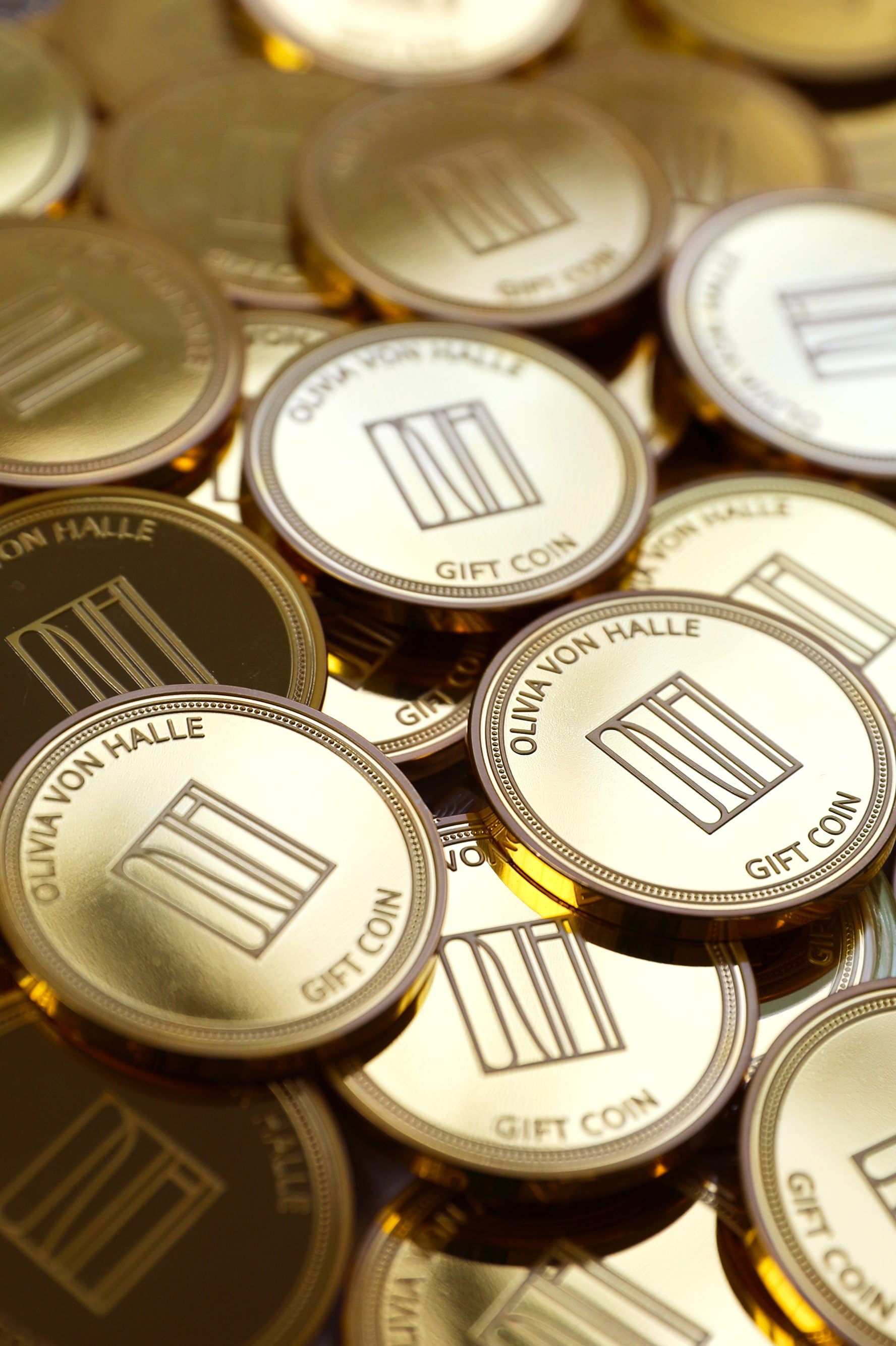 Olivia von Halle Gift Coin