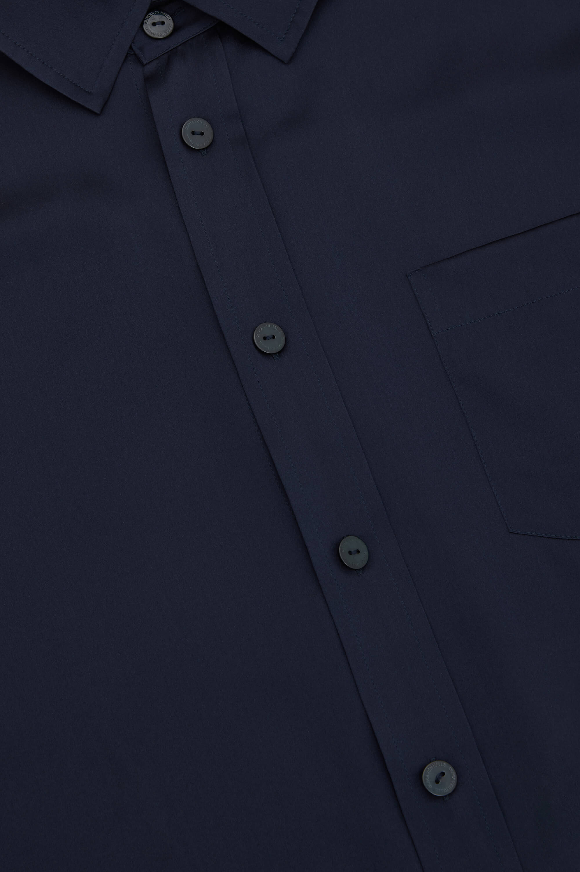 Lita Navy Pyjamas in Silk Satin