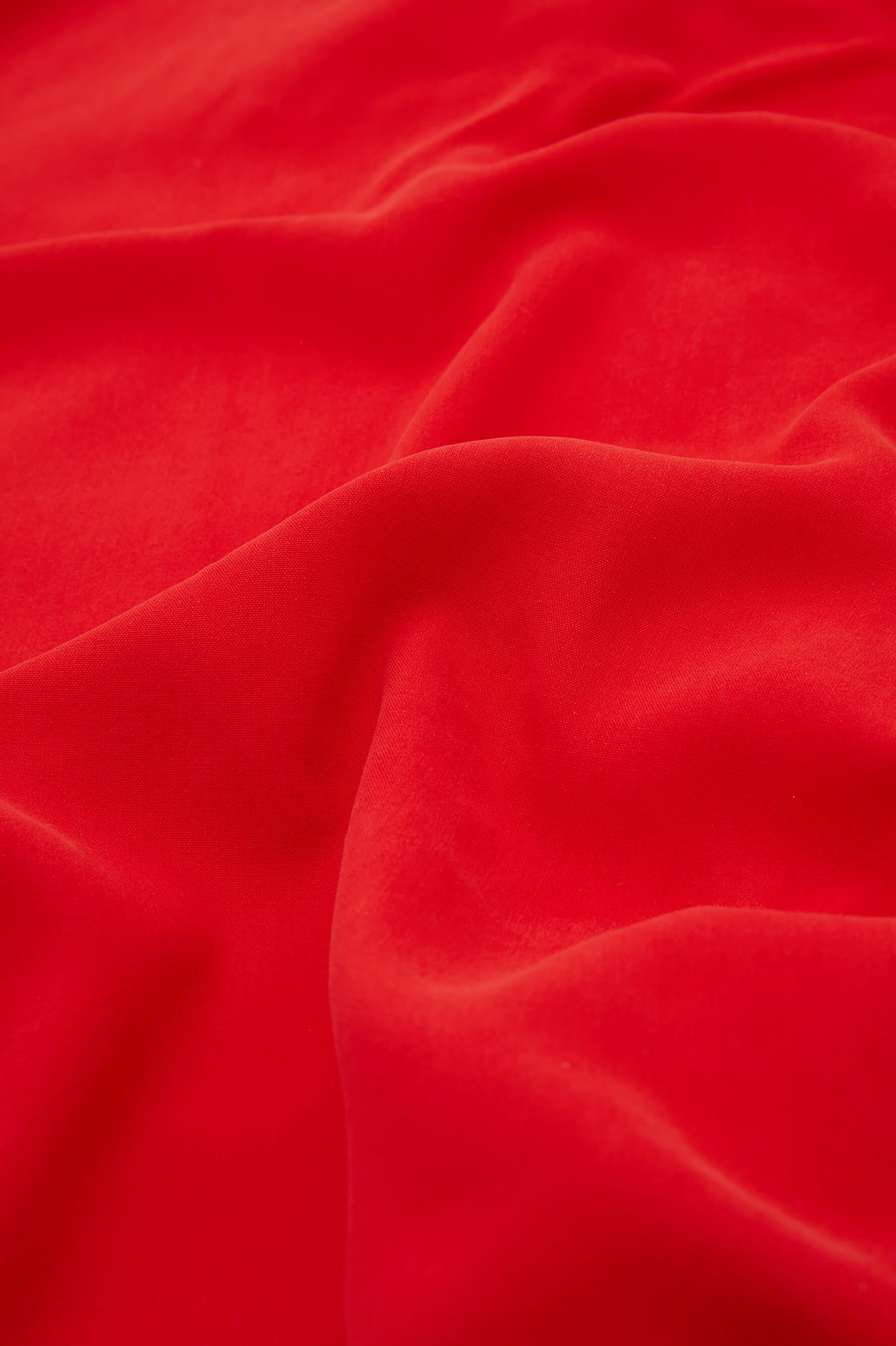 Mescal Crimson Red Robe in Sandwashed Silk