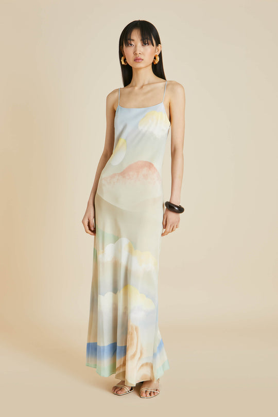 Buy Satin Slip Dress Maxi Online In India -  India