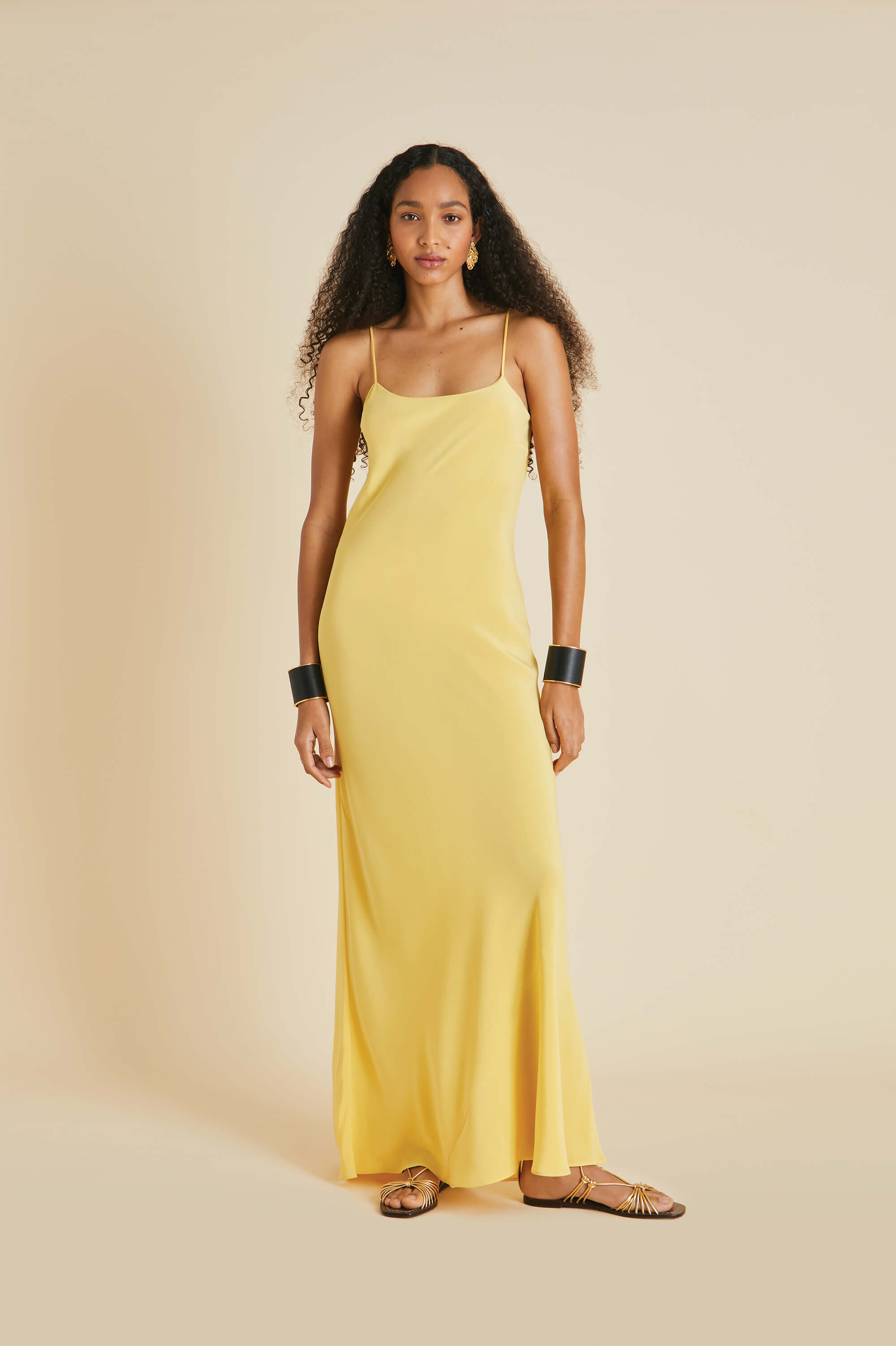 The Versatility of the Yellow Slip Dress