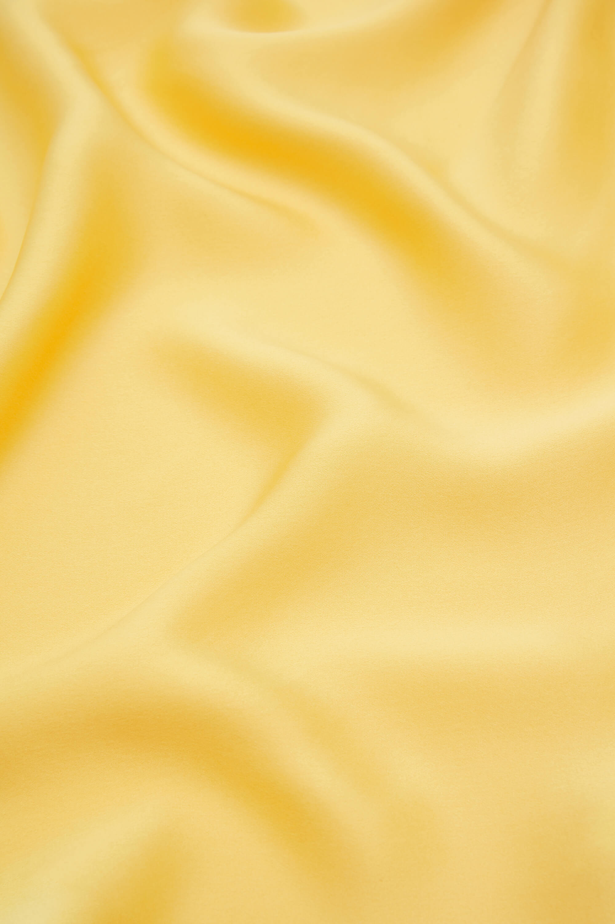 Sabine Limón Yellow Robe in Silk Satin