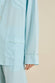 Yves Blue Silk Crêpe de Chine Pyjamas