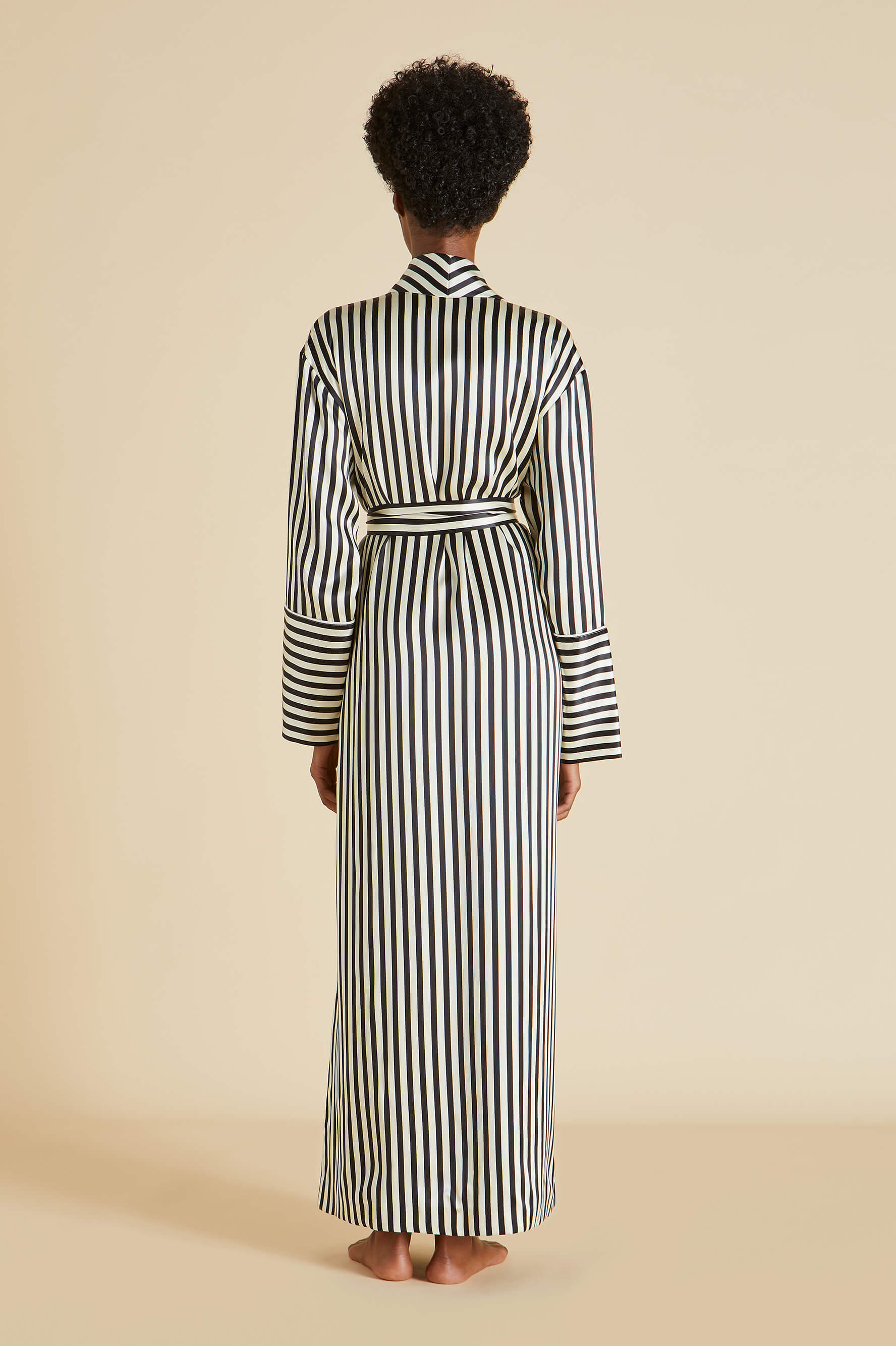 Capability Nika Robe in Silk Satin