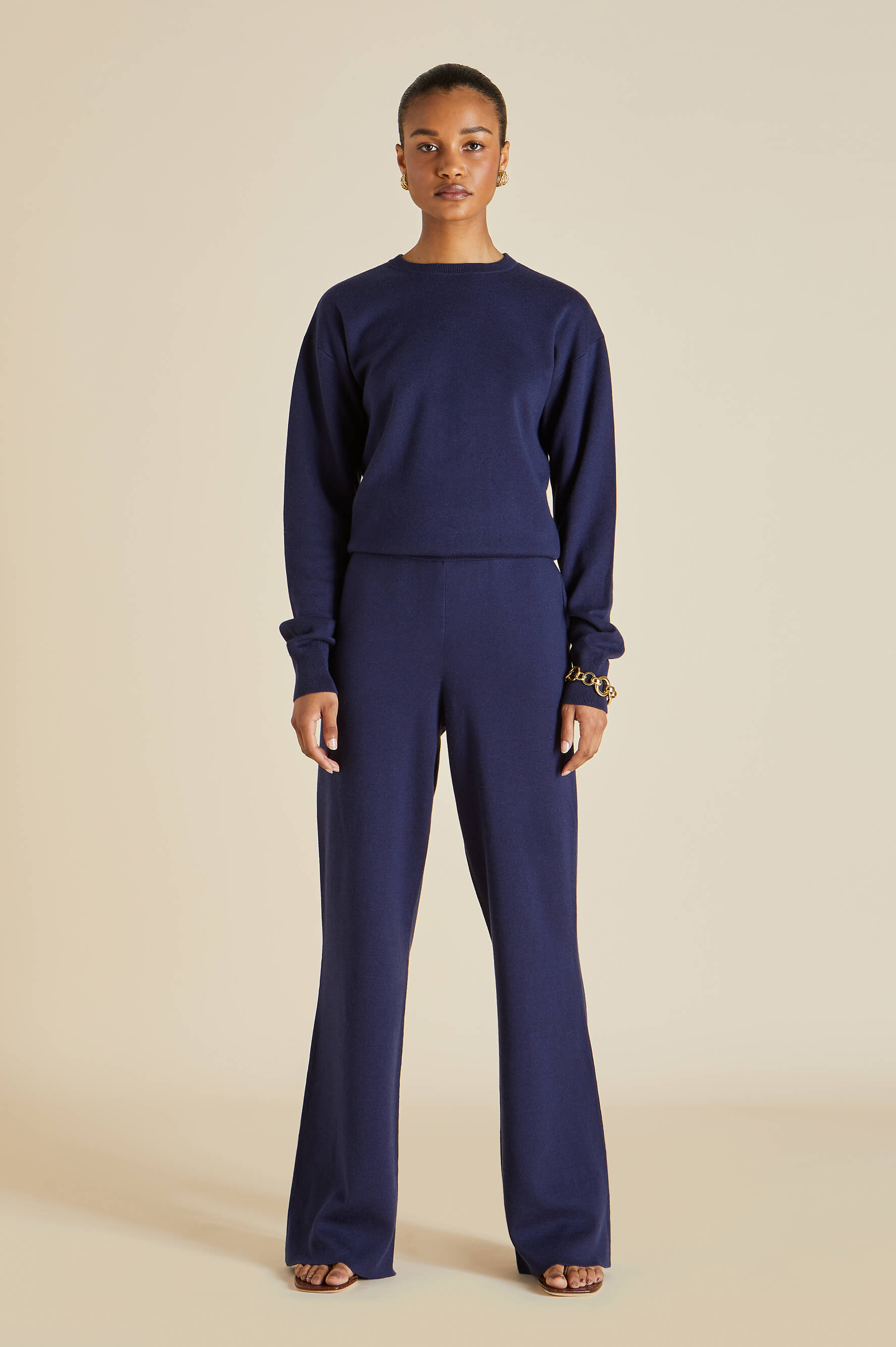 Carmel Paris Tracksuit in Silk-Cashmere