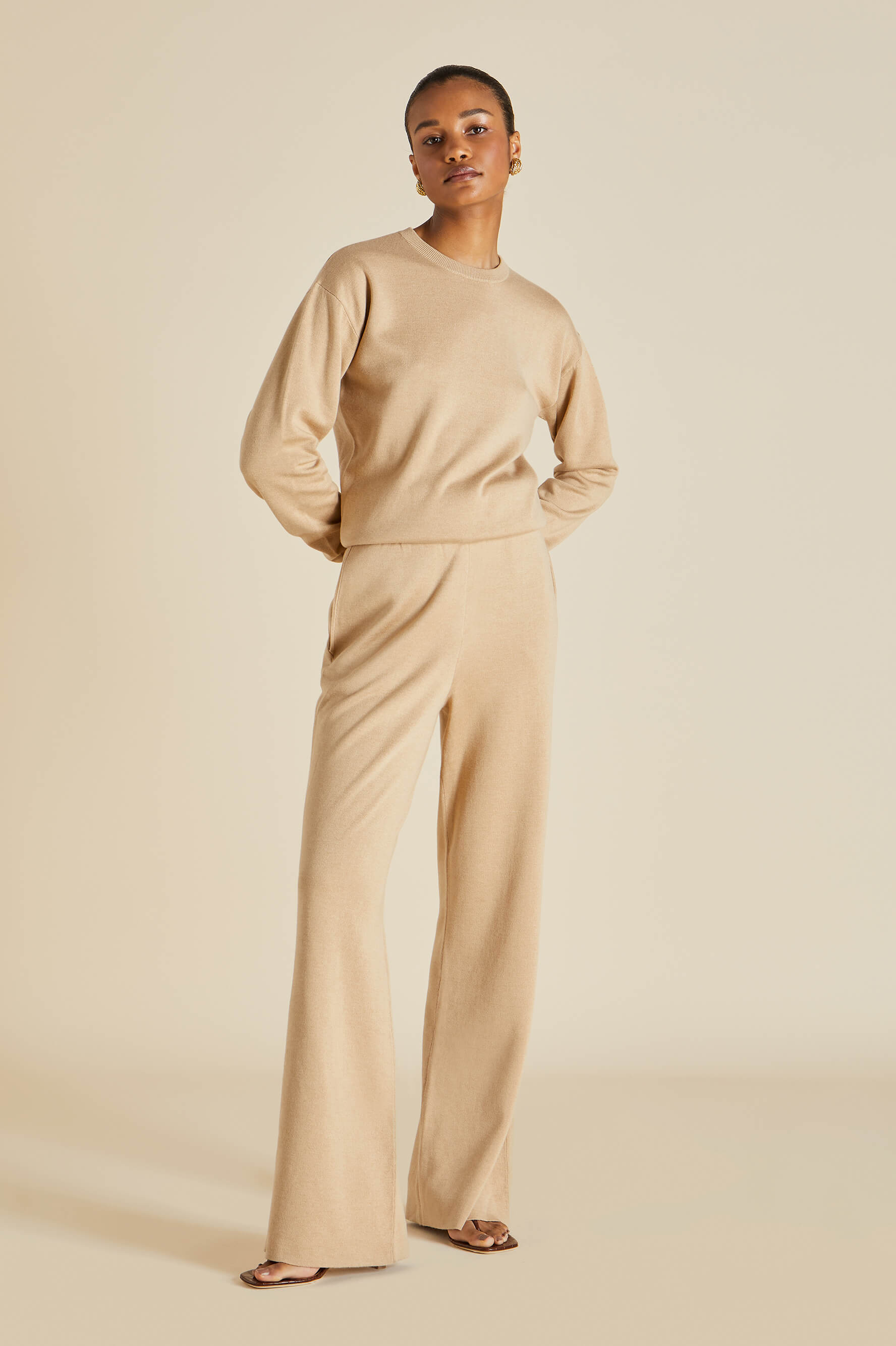 Carmel Shanghai Silk-Cashmere Tracksuit - The Ultimate In Luxury