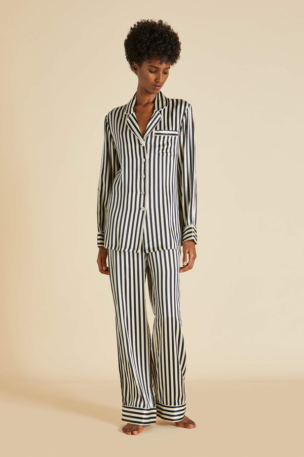 Tatum Leopard Print Pyjama Set – Olivia Rubin