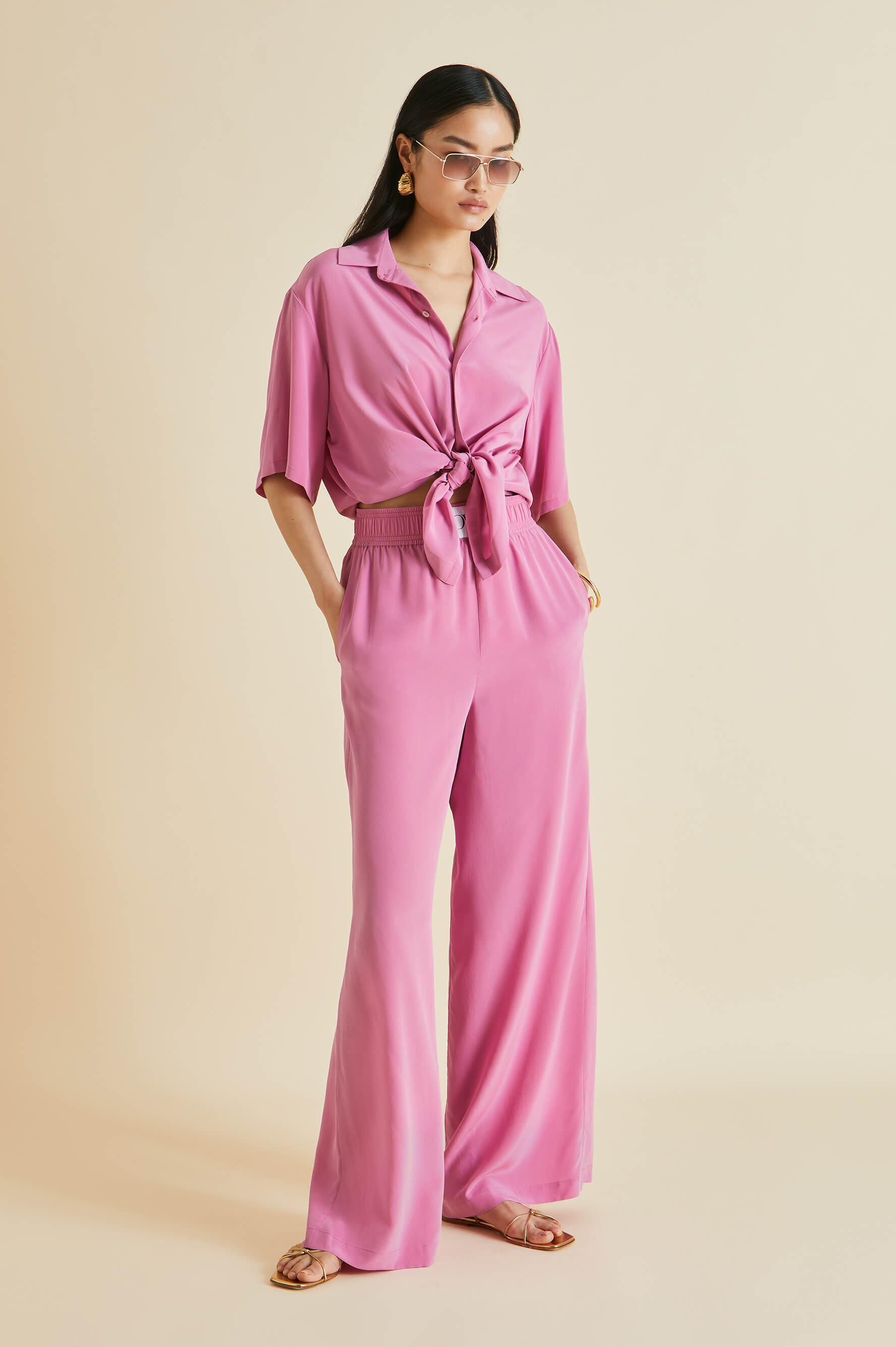 Pyjama Soft Pink Long – Le Olive