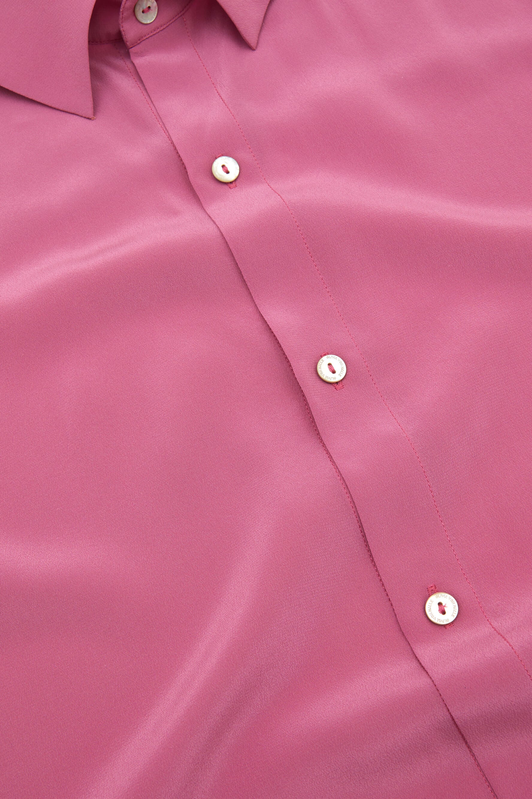 Alabama Pink Silk Crêpe de Chine Pyjamas