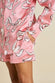 Alba Aileas Pink Bow Silk Satin Pyjamas
