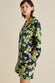 Alba Alkonist Black Floral Silk Satin Pyjamas