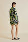 Alba Alkonist Black Floral Silk Satin Pyjamas