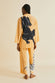 Casablanca Godard Orange Zebra Silk Crêpe de Chine Pyjamas