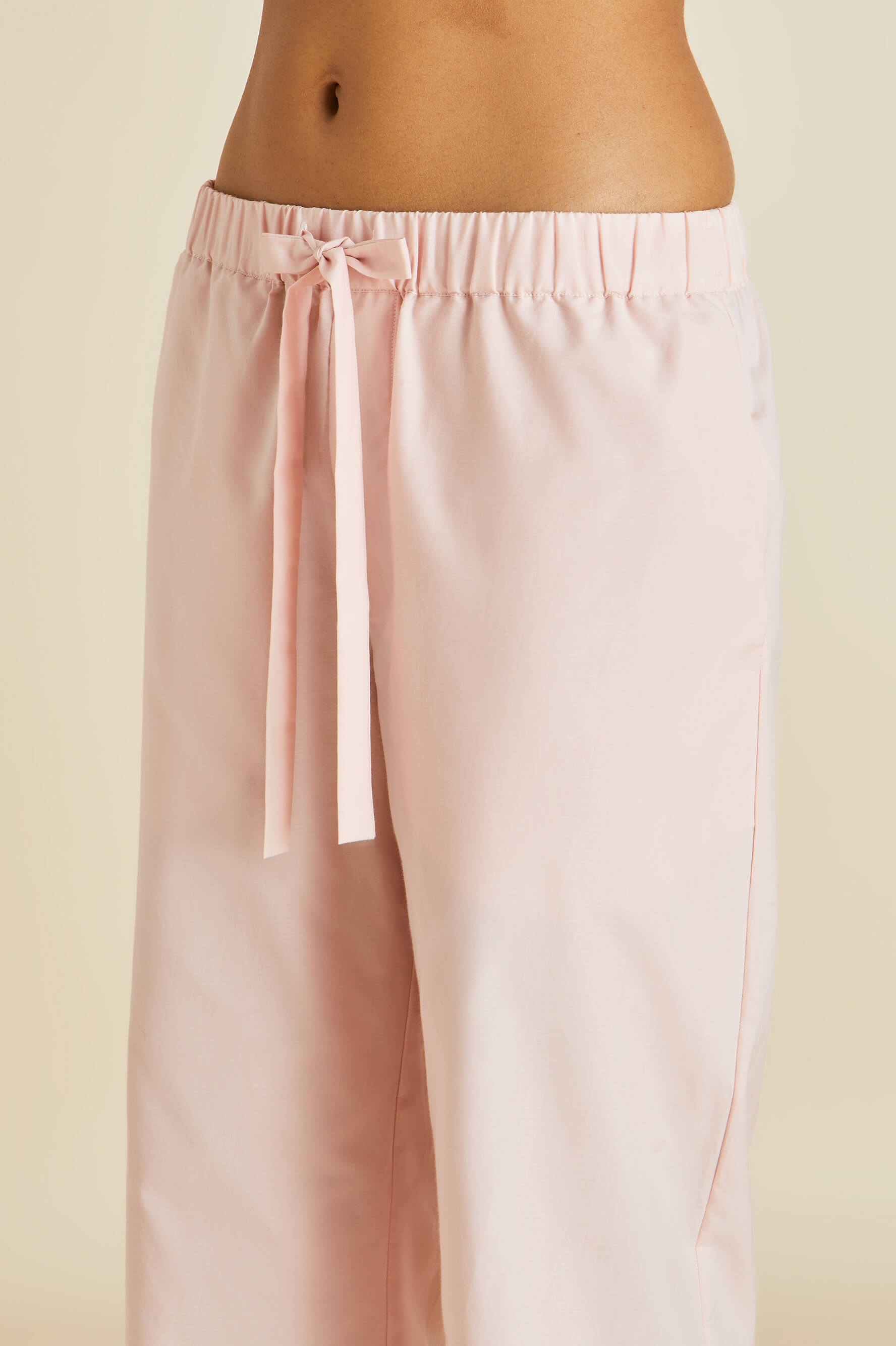 Casablanca Pink Pyjamas in Cotton-Silk