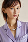 Coco Lilac Silk Satin Pyjamas