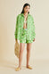 Kick Beauvoir Green Signature Silk Twill Pyjamas