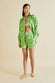 Kick Beauvoir Green Signature Silk Twill Pyjamas
