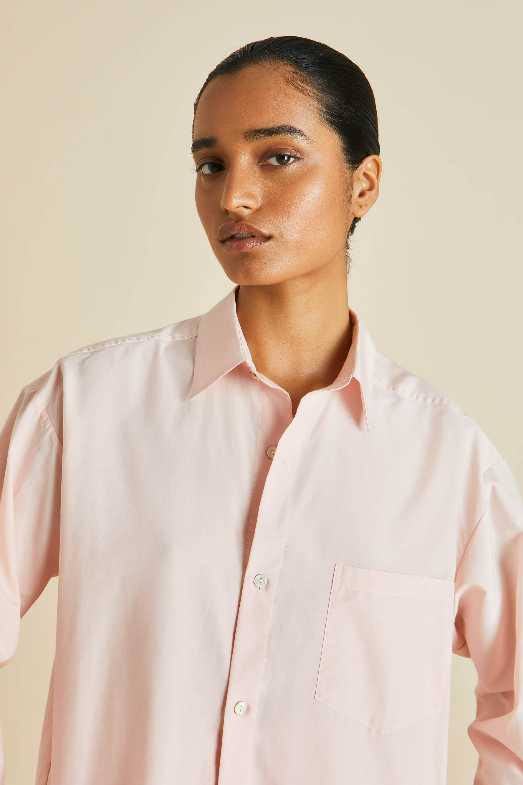 Kick Pink Pyjamas in Cotton-Silk