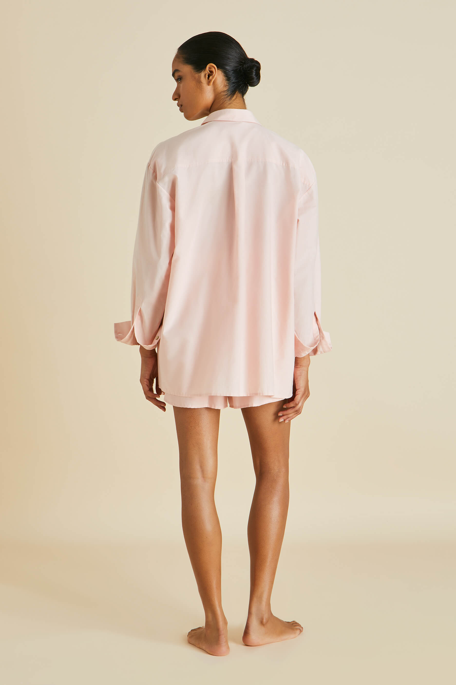 Kick Pink Pyjamas in Cotton-Silk