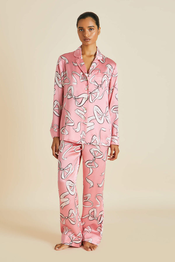 Discover The Lila Nika, Our Bestselling Luxury Silk Pyjama | Sleepshirts