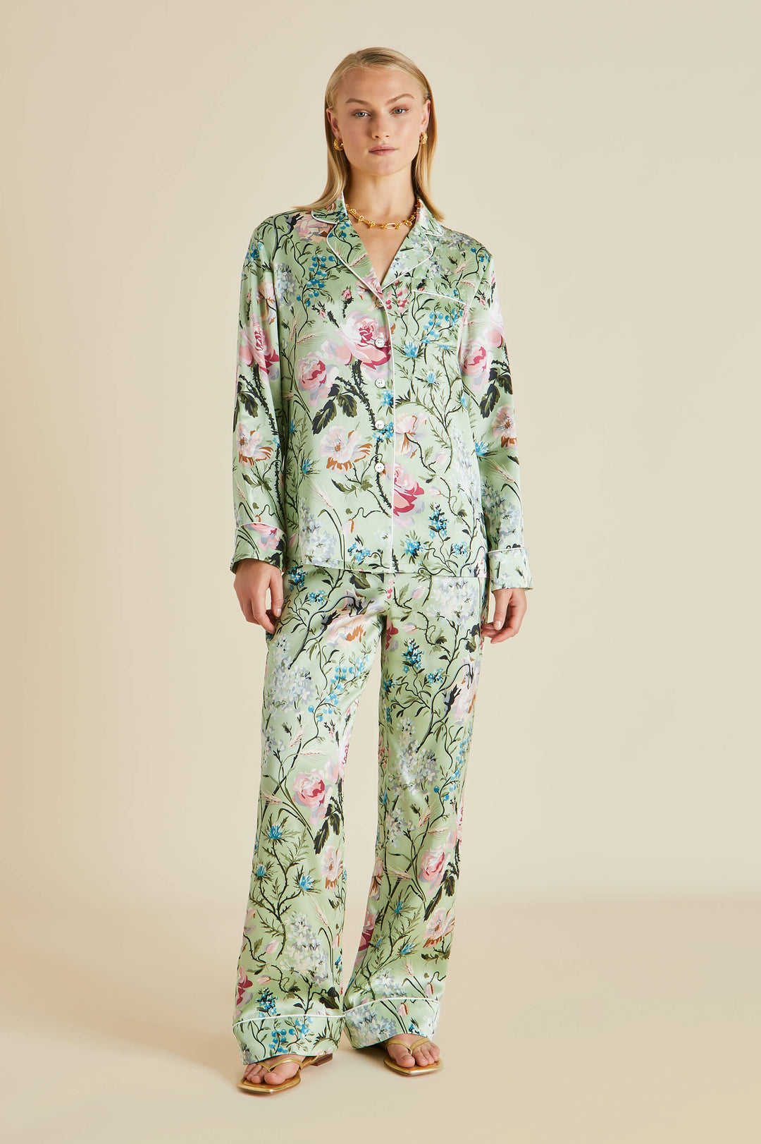 OvH | Luxury Silk Pyjamas | Silk Pyjamas | Olivia von Halle