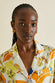 Lila Feliu Cream Floral Silk Satin Pyjamas