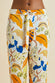 Lila Feliu Cream Floral Silk Satin Pyjamas