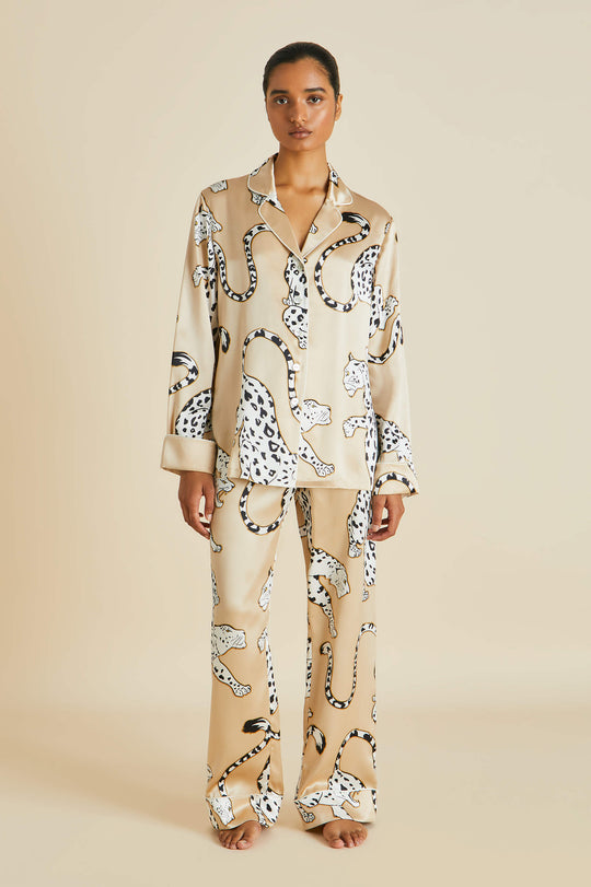 LV Inspired PJ's Black & Gold – Collections London