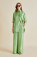 Wolfe Seafoam Green Silk Twill Pyjamas
