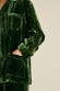 Yves Emerald Green Silk Velvet Pyjamas